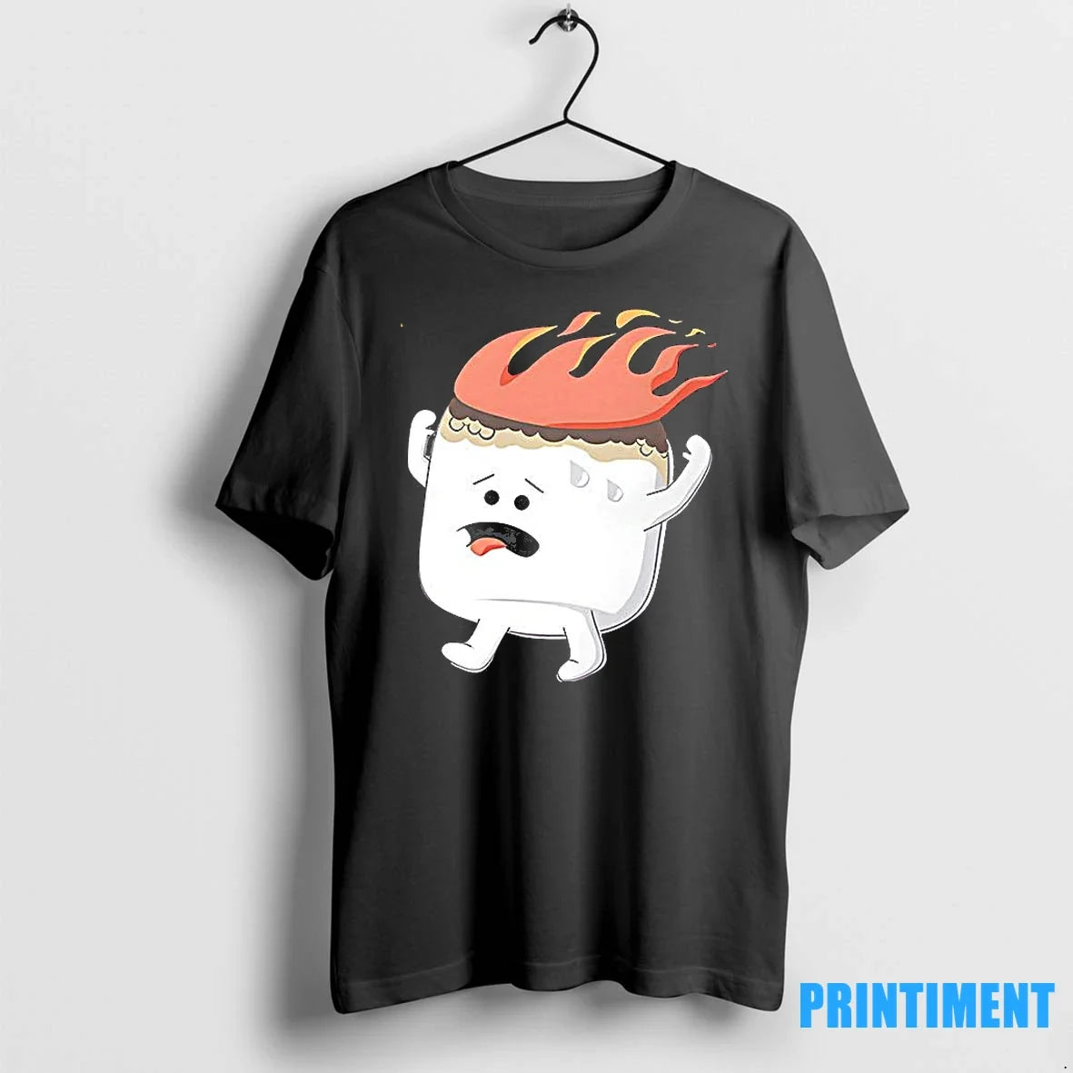 Flaming Marshmallow Tshirts Sweater Unisex , , , Long Sleeve Tee