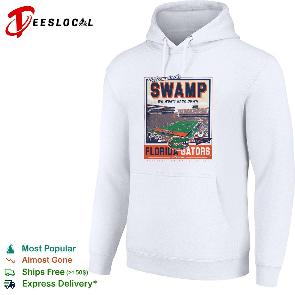 Florida Gators Welcome to the Swamp We Won’t Back Down Gainesville shirt