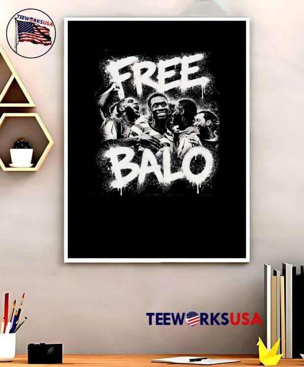 Folarin Balogun Celebrates Free Balo USA Soccer T-Shirt
