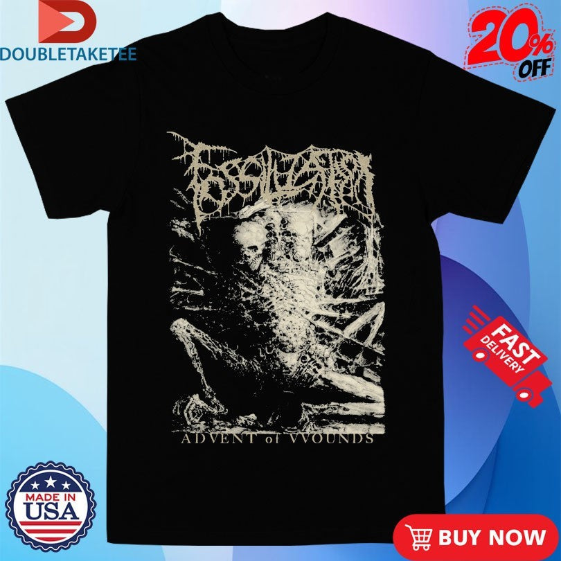 Official Fossilization Advent Of Wounds Album Neanderthal Shirts Unisex , , , Long Sleeve Tee