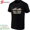 Free Throw broken and alone shattered beer bottle two beers in Nashville shirt