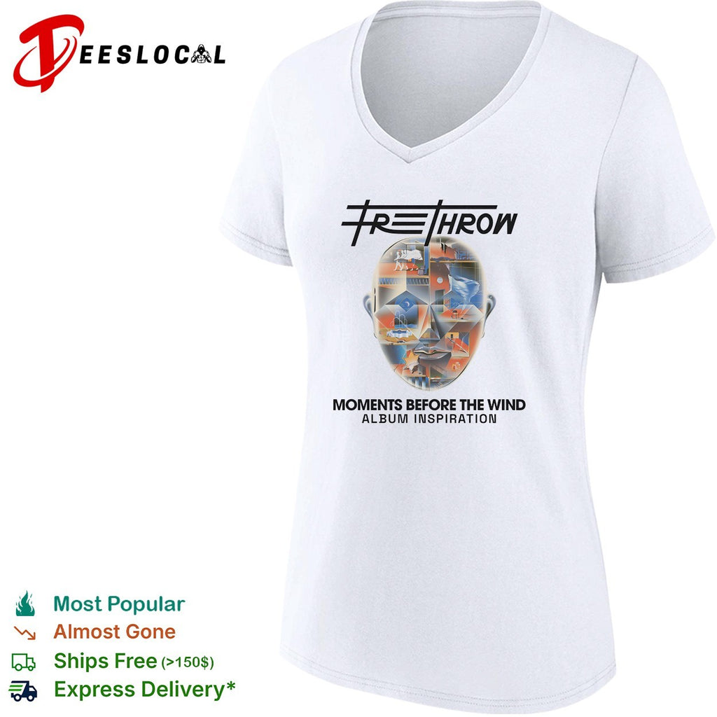 Free Throw moments before the wind album inspiration split face collage shirt