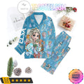 Frozen Elsa Have A Magical Christmas Full Of Sparkles Shirt Pant PJ Pajamas Set