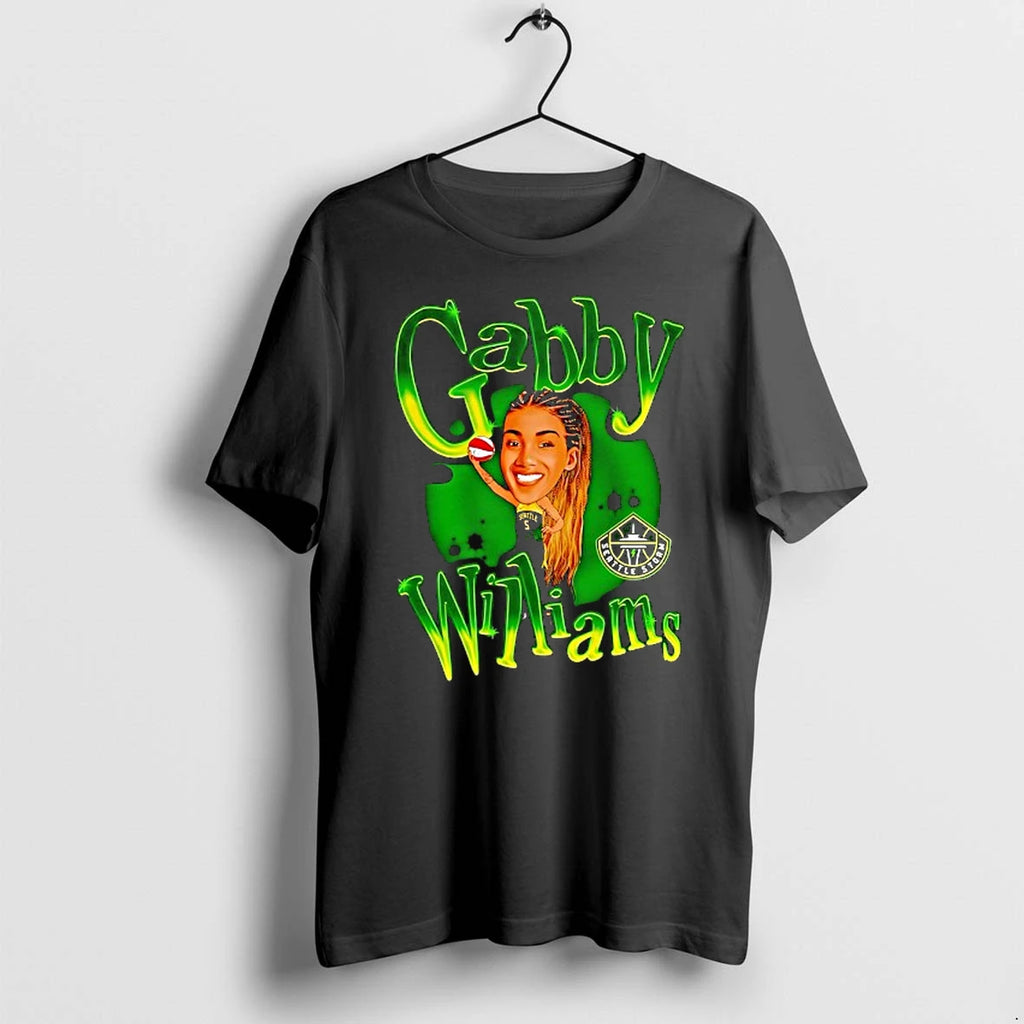 Gabby William Seattle Storm Basketball Graphic Tshirts Sweater