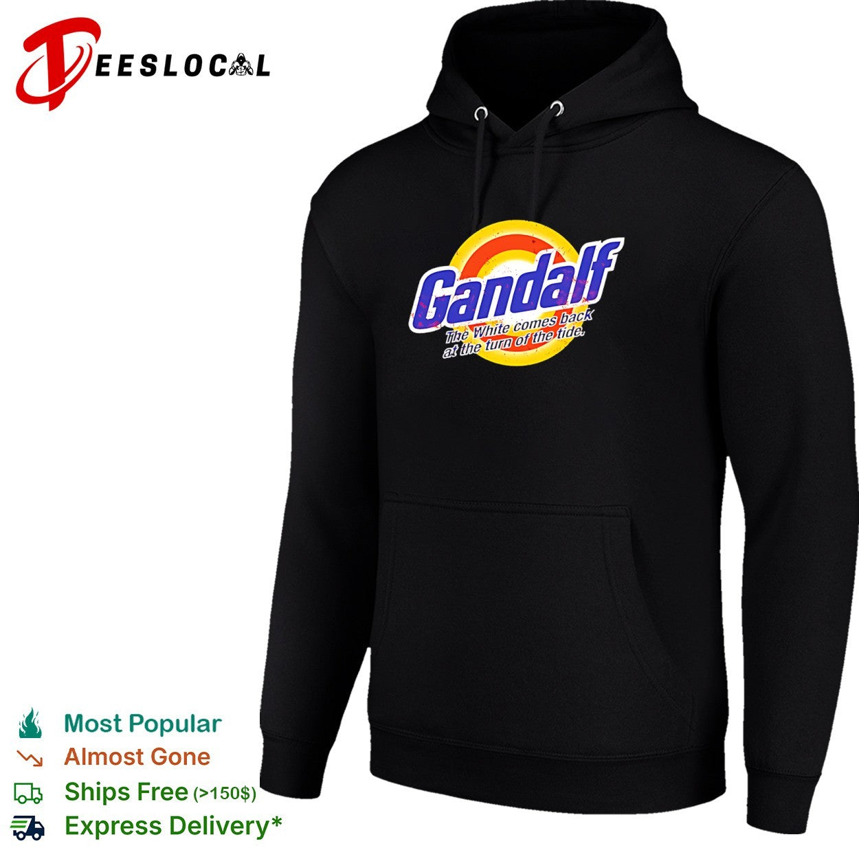 Gandalf The White Comes Back at the Turn of the Tide shirt