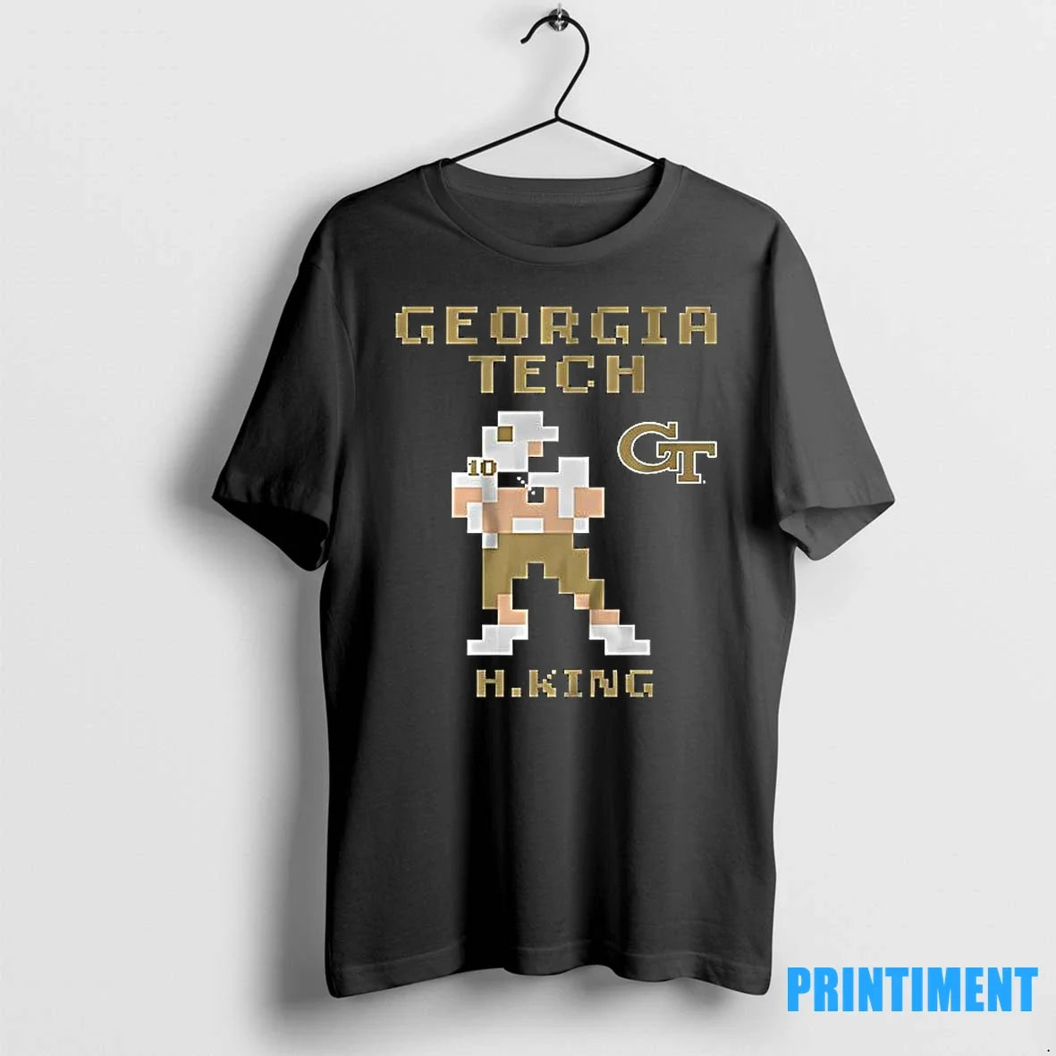 Georgia Tech Football Haynes King Retro Baller Video Games Tshirts Sweater Unisex , , , Long Sleeve Tee