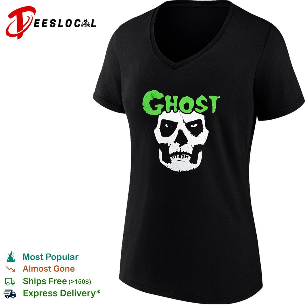 Ghost Misfits Skull Logo Heavy Metal Horror Punk shirt