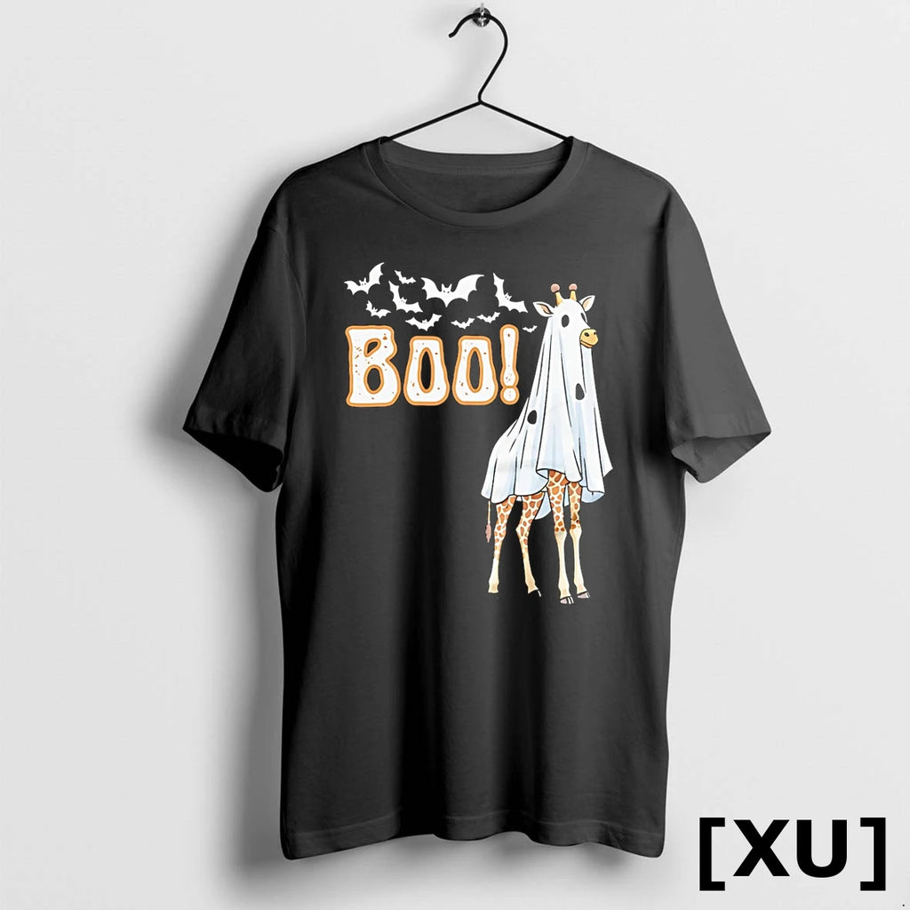 Ghost Giraffe Boo Halloween Tshirts Sweater