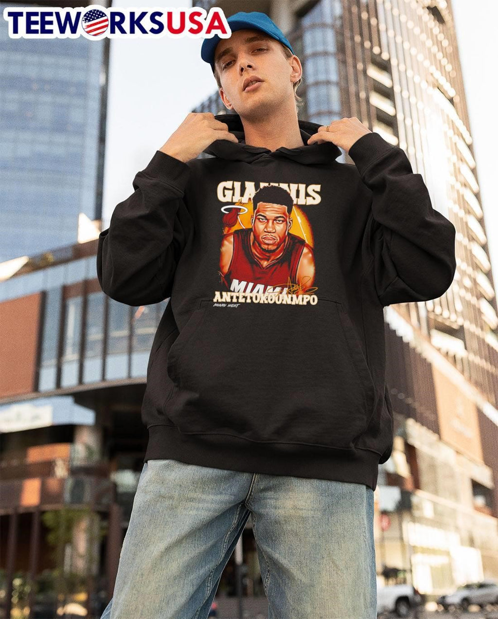 Giannis Antetokounmpo Miami Heat Shirt