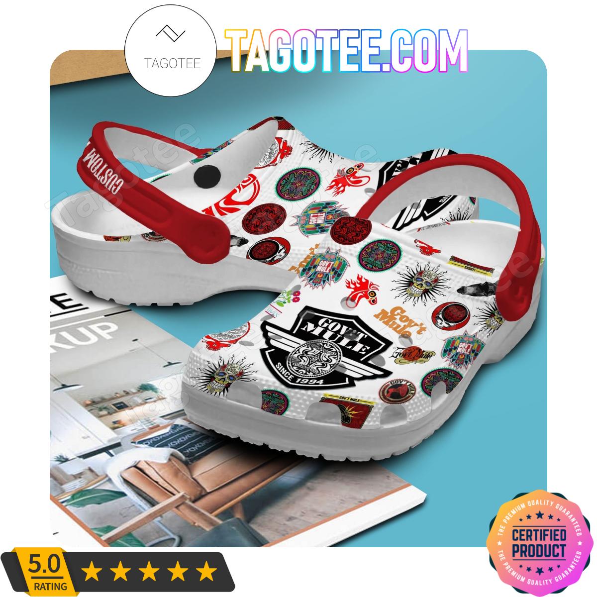 Gov’t Mule Custom Crocs Clogs