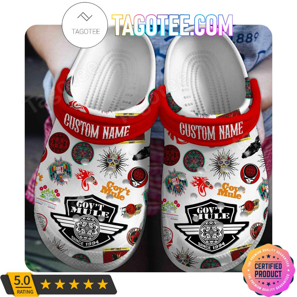 Gov’t Mule Custom Crocs Clogs