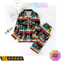 Grateful Dead Merry Christmas And A Grateful Night Shirt Pant PJ Pajamas Set
