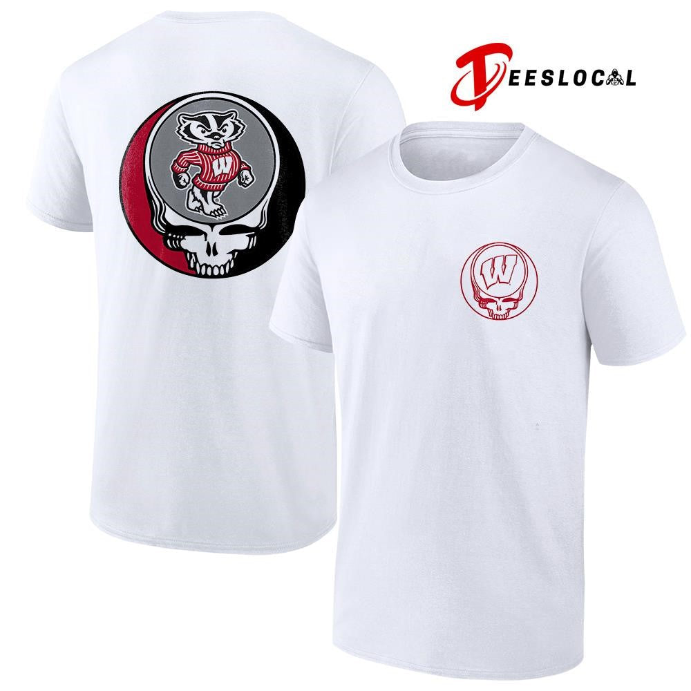 Grateful Dead Wisconsin Badgers Logo Parody Tee Unisex T-shirt, Sweatshirt, Hoodie (1)