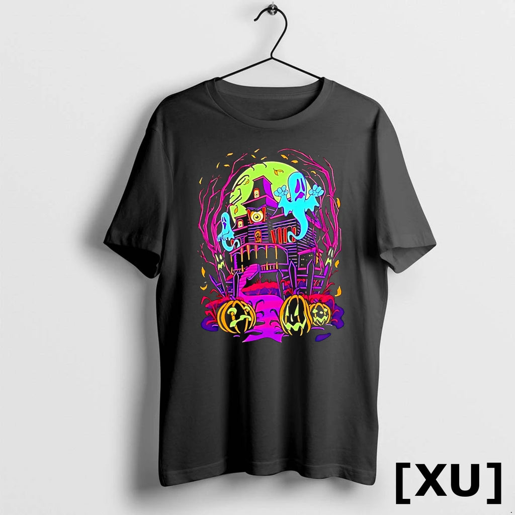 Halloween House Pride Graphic 2025 Tshirts Sweater