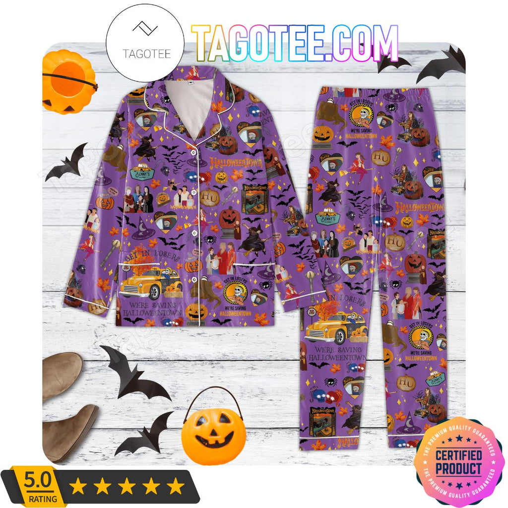 Halloweentown Get In Losers Sleepwear Pajamas Set