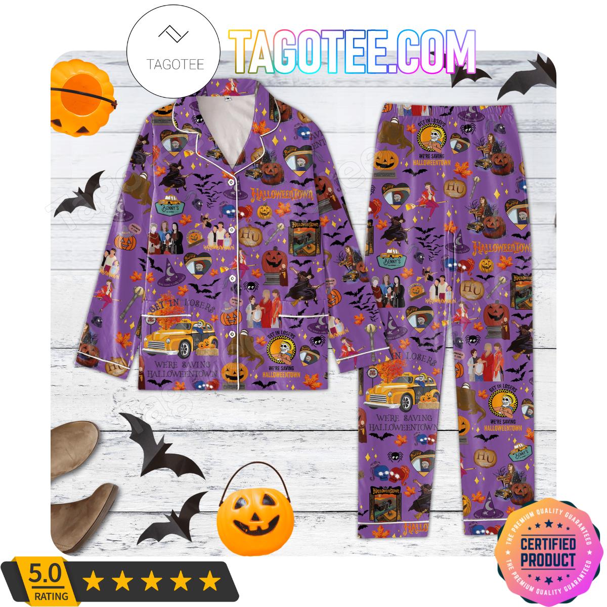 Halloweentown Get In Losers Sleepwear Pajamas Set