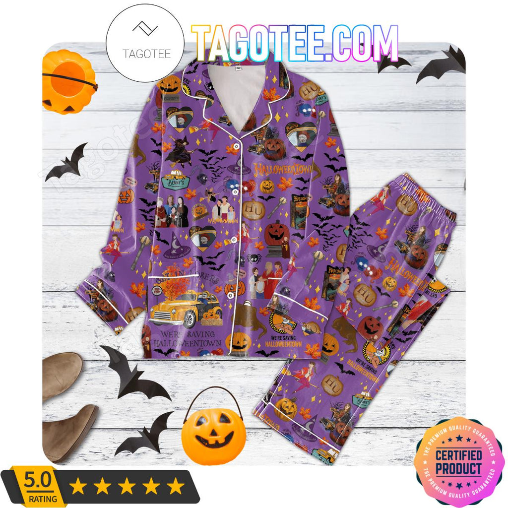 Halloweentown Get In Losers Sleepwear Pajamas Set