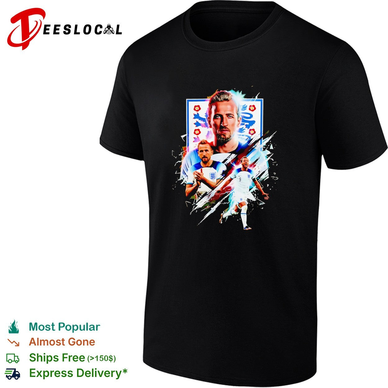 Harry Kane England National Football Team shirt