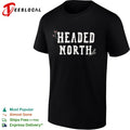 Headed North Floral Inspirational shirt