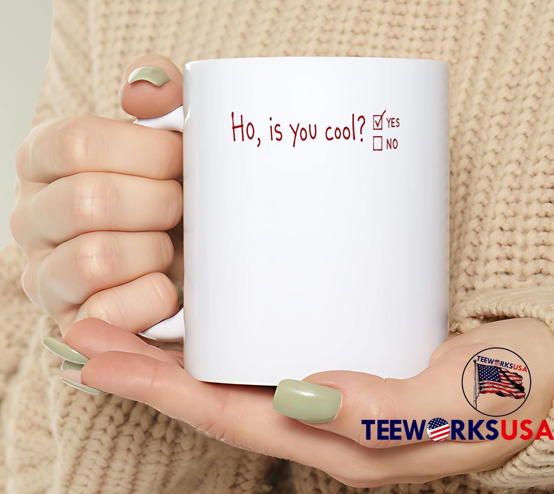 Ho is You Cool Question Checkbox Graphic Unisex T-Shirt
