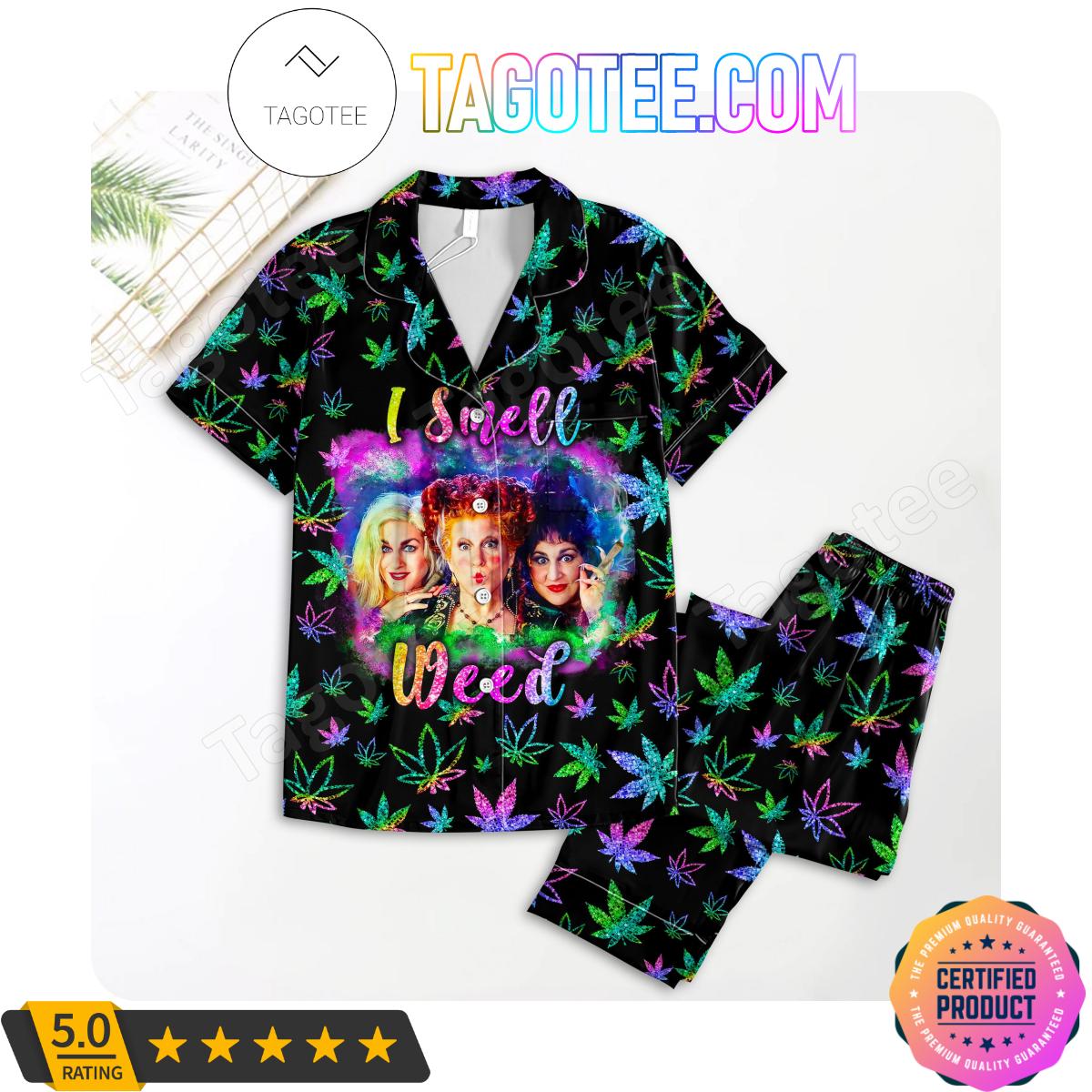 Hocus Pocus I Smell Weed Women’s Pajamas Set