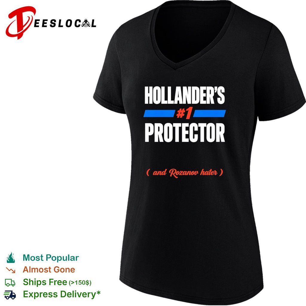 Hollander’s No 1 Protector and Rozanov Hater shirt
