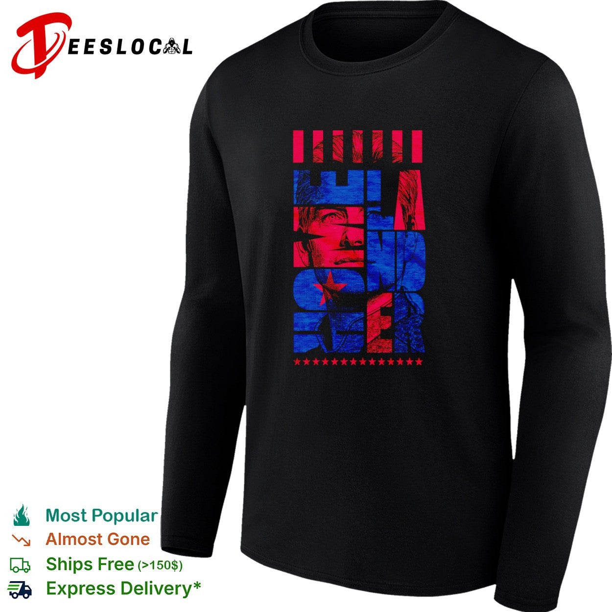 Homelander The Boys Character Portrait Antony Starr shirt