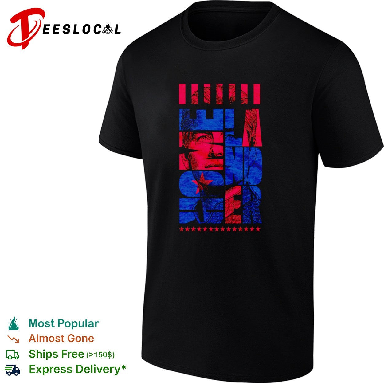 Homelander The Boys Character Portrait Antony Starr shirt