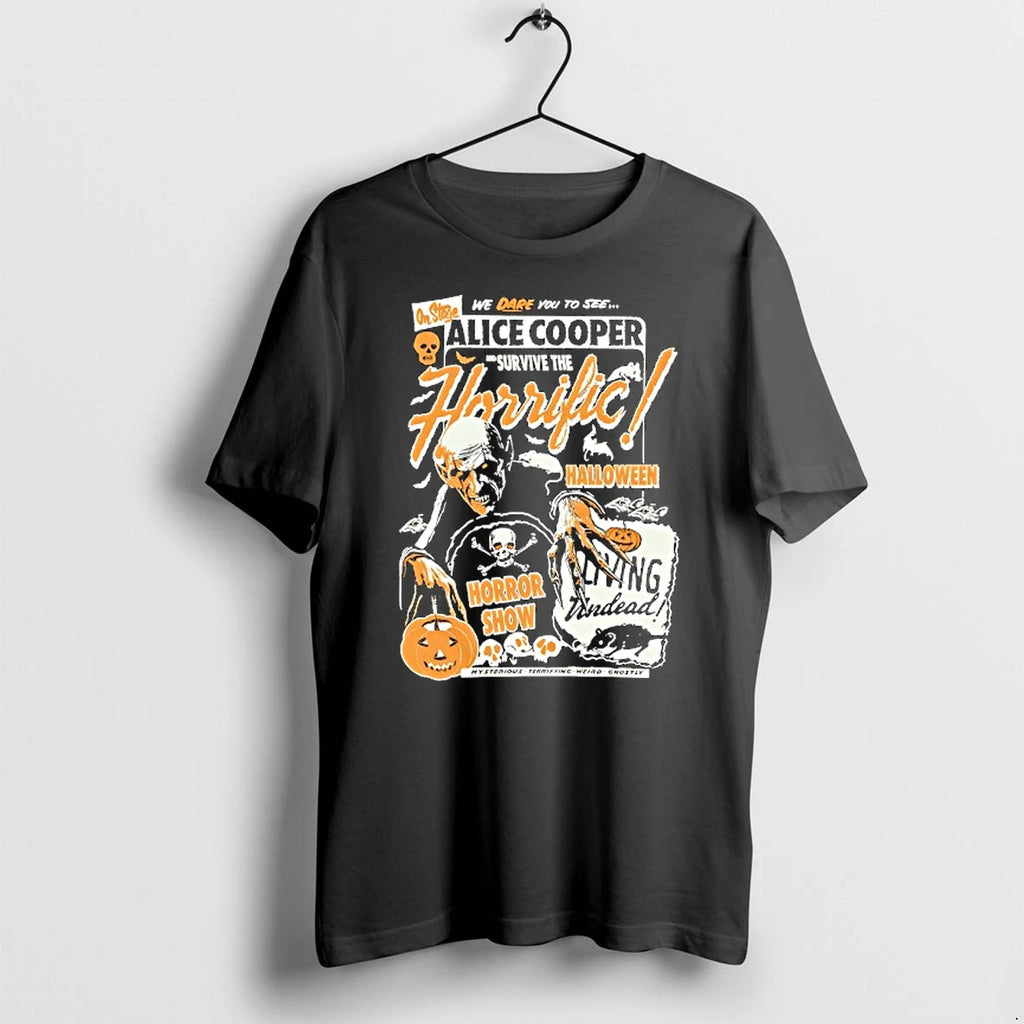Horrific Halloween Horror We Dare You To See Alice Cooper And Survive The Tshirts Sweater