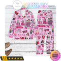 Horror Characters We Wear Pink On October Pajama Sets Sleepwear
