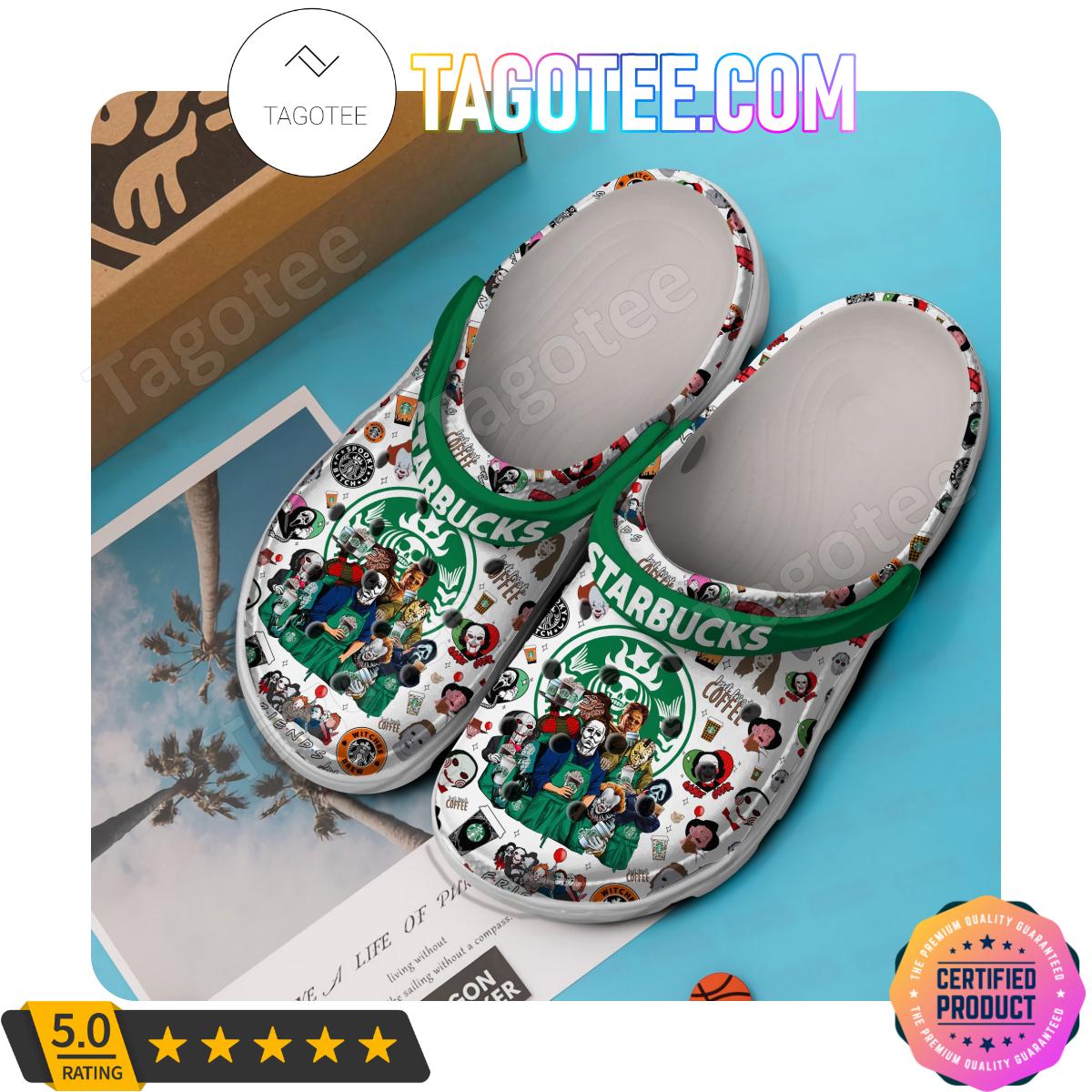 Horror Movies Starbucks Crocs Clogs