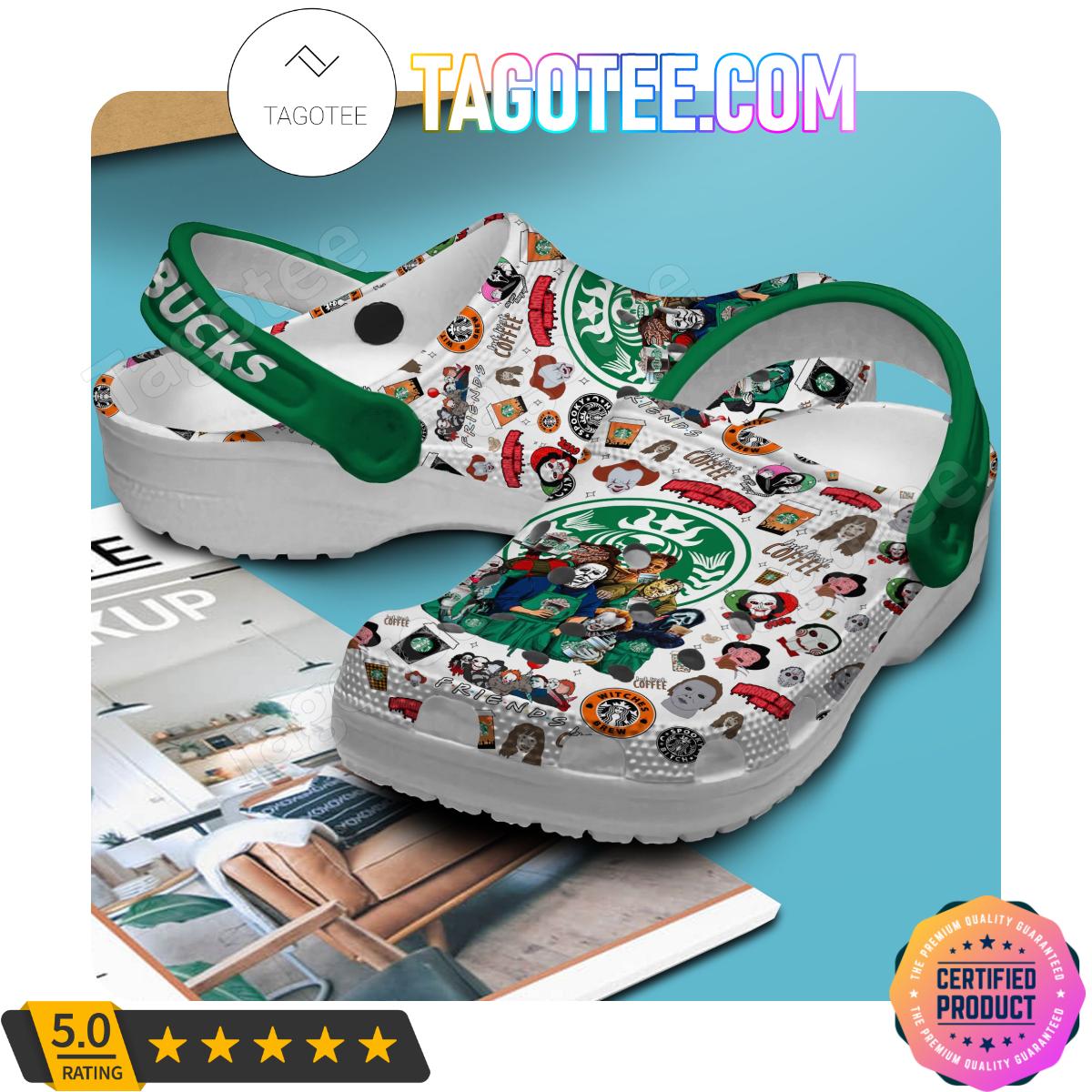 Horror Movies Starbucks Crocs Clogs