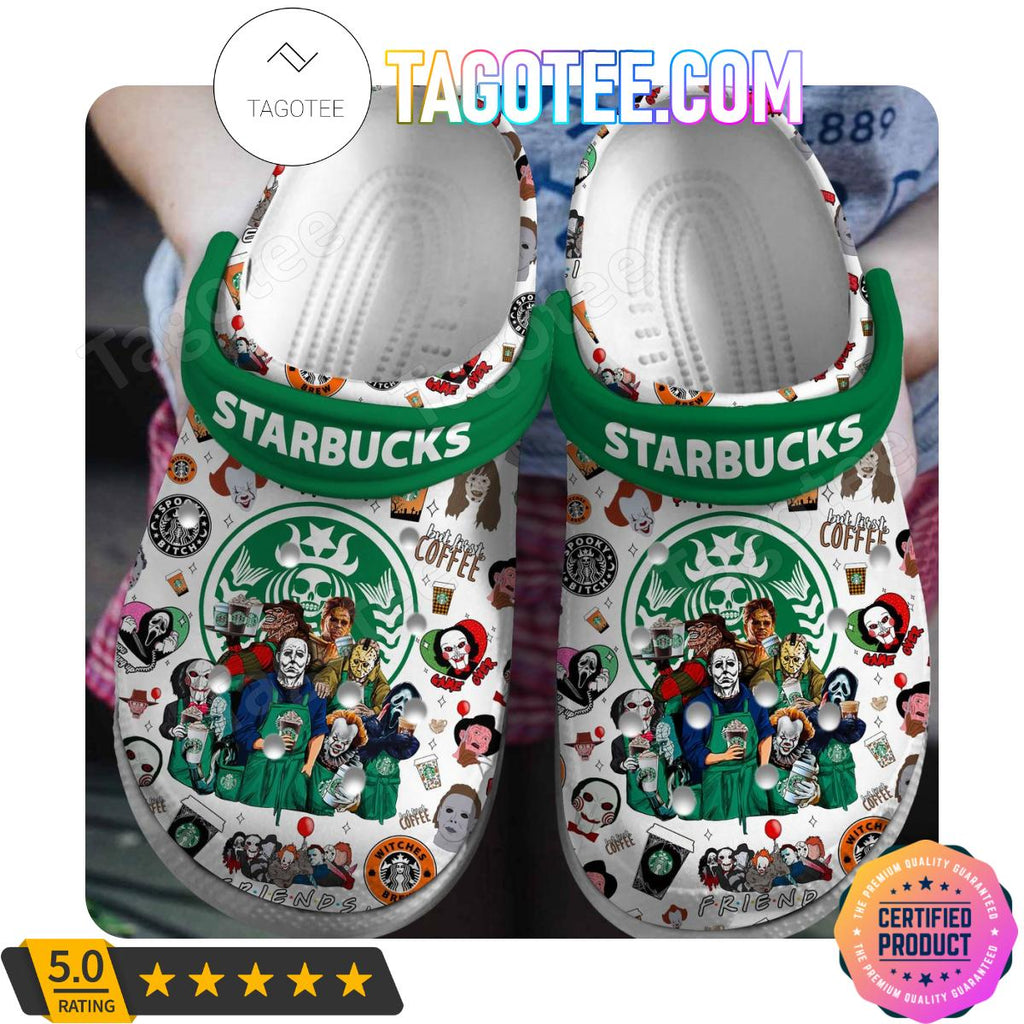 Horror Movies Starbucks Crocs Clogs