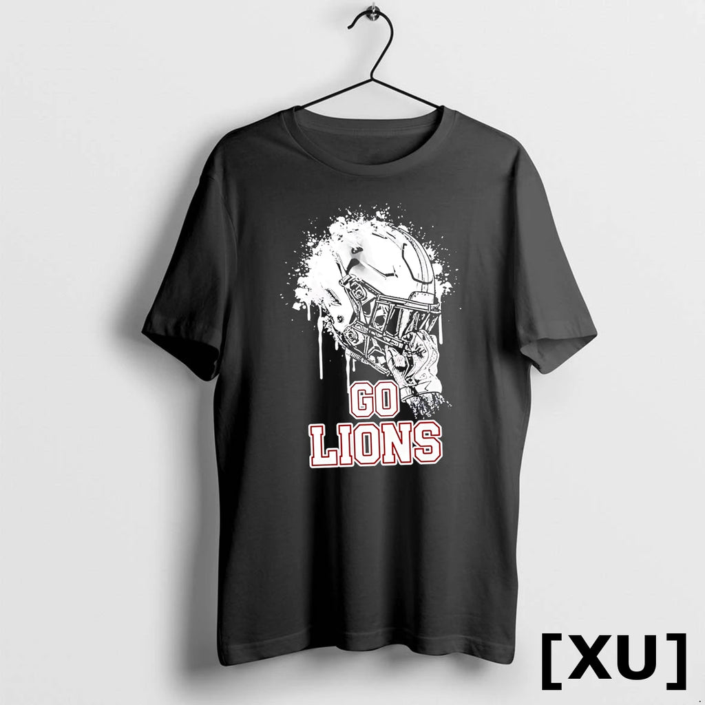 Hubbertville Football Lions Go Lions Helmet Tshirts Sweater