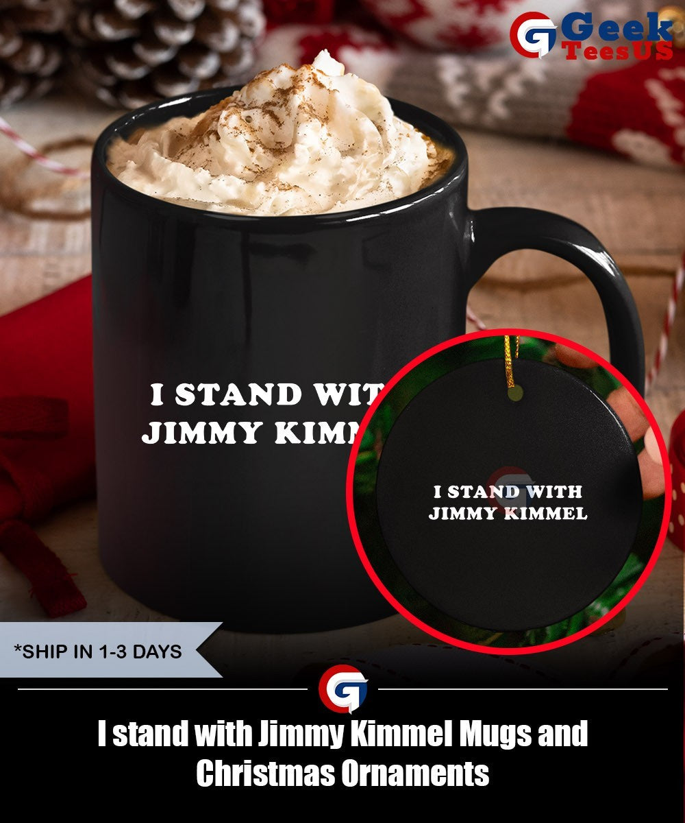 I stand with Jimmy Kimmel shirt Unisex , , , Long Sleeve Tee