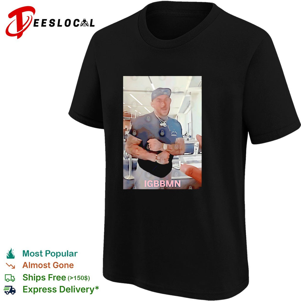 IGBBMN Fitness Lifestyle gym bodybuilding shirt