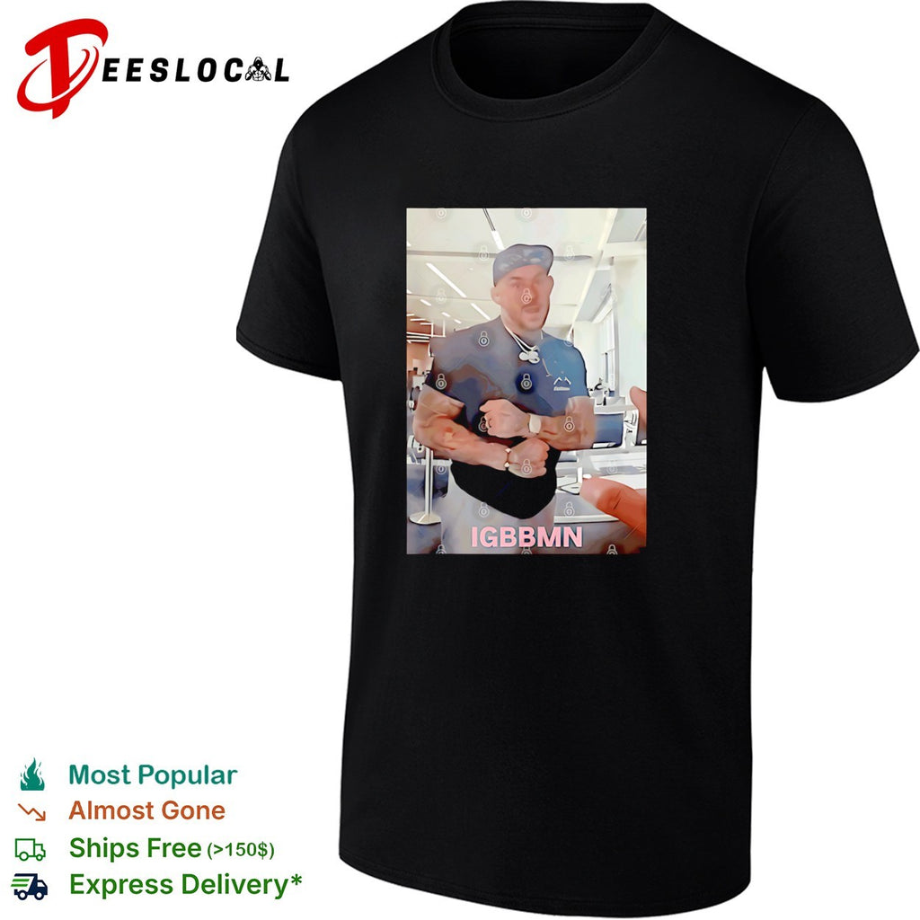 IGBBMN Fitness Lifestyle gym bodybuilding shirt