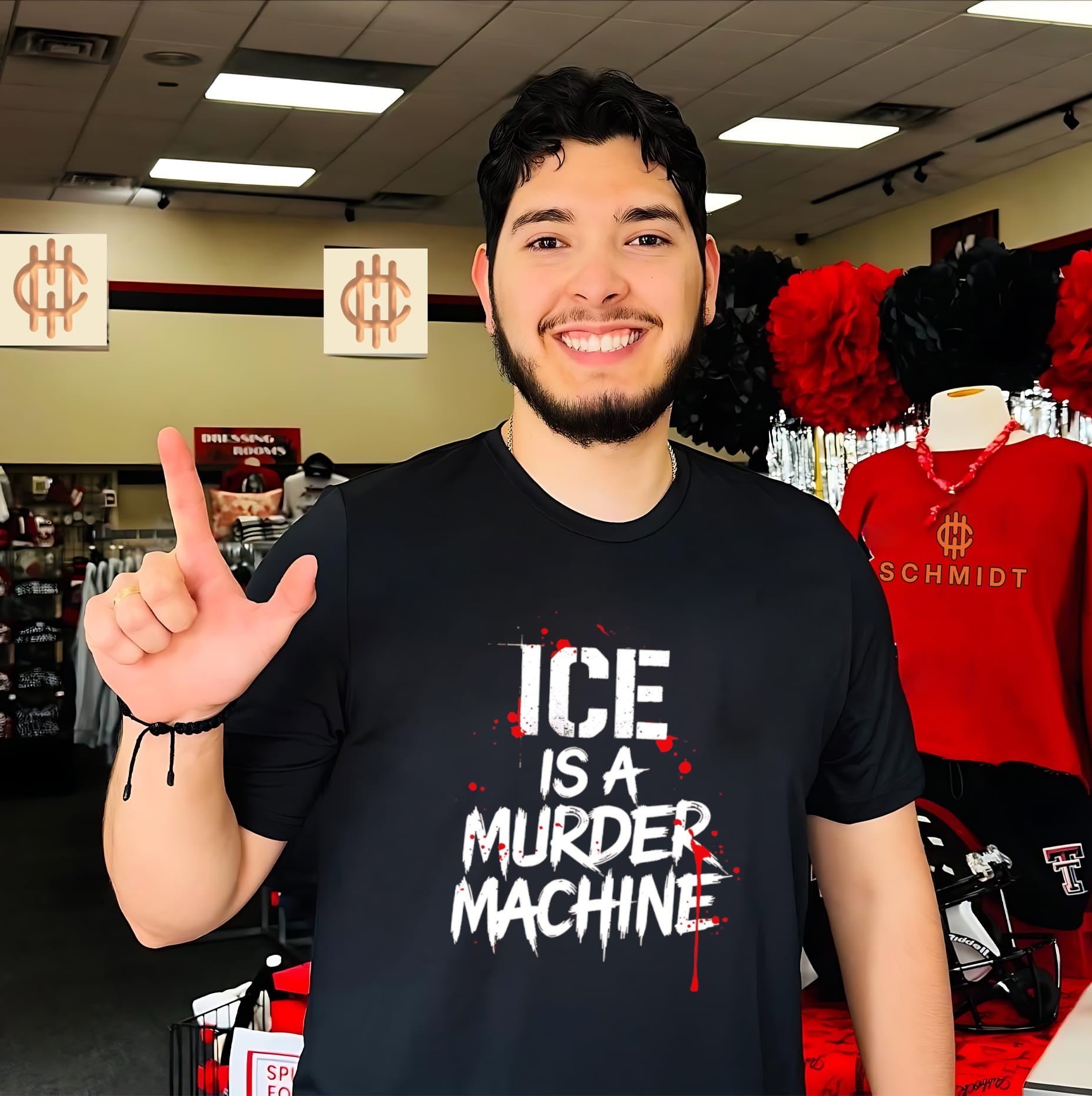 Ice Is a Murder Machine Slogan Typography shirt