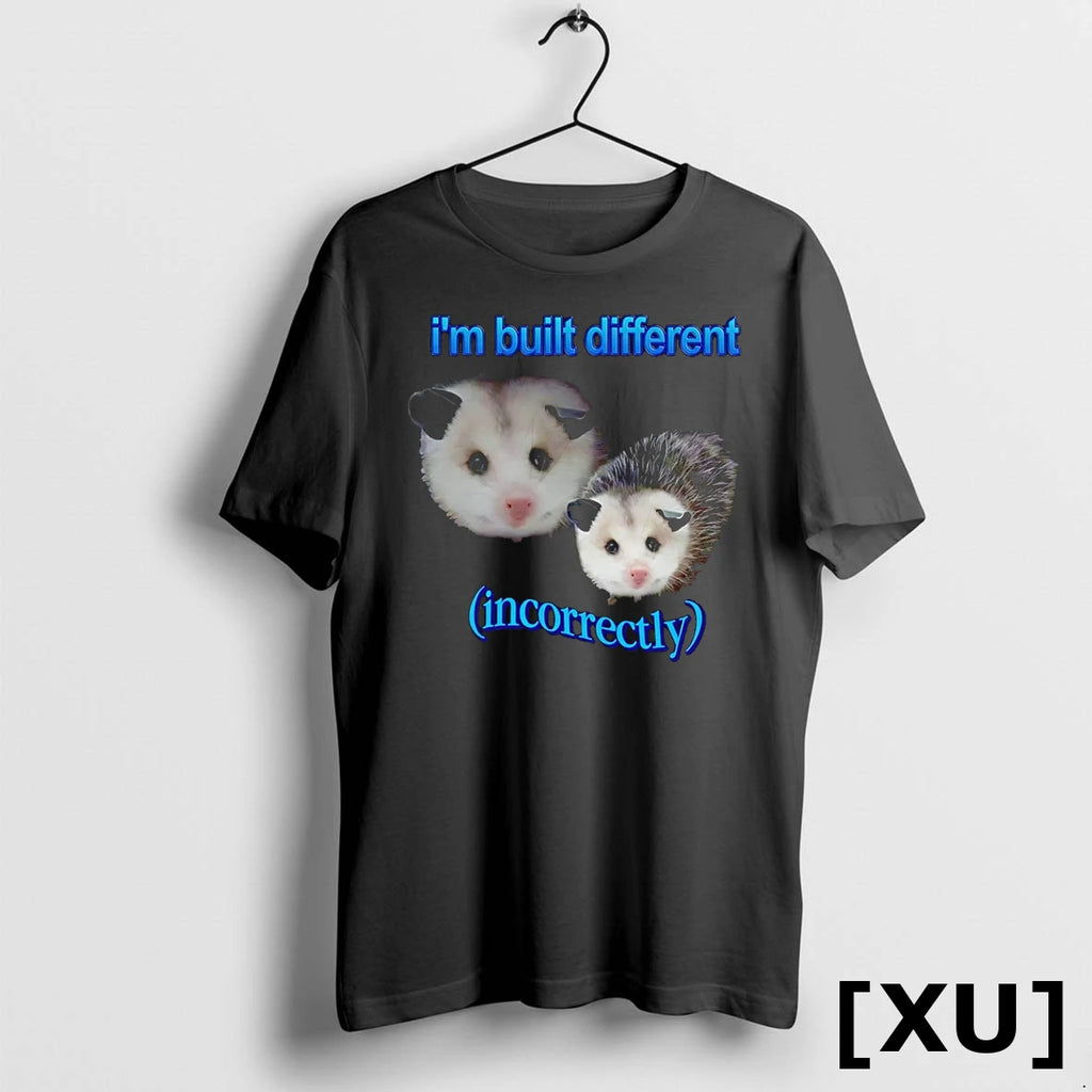 Im Built Different Incorrectly Possum Tshirts Sweater