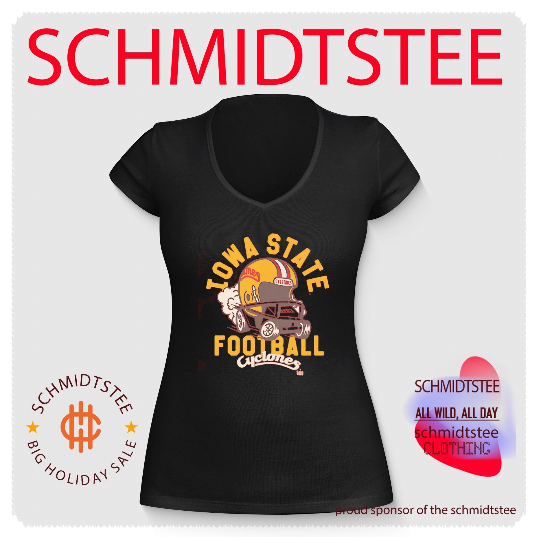 Iowa State Cyclones Football Retro Helmet Vintage shirt