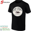 Islamic Republic of Japan Mount Fuji badge geography has left the chat shirt