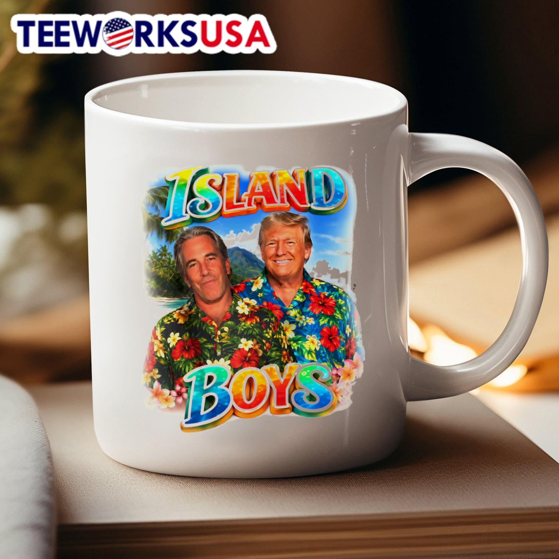 Island Boys Jeffrey Epstein Donald Trump Shirt