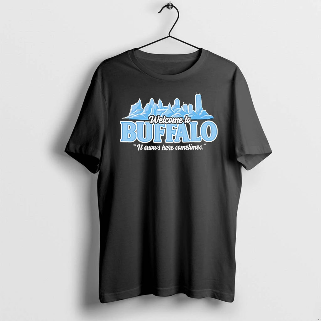 It Snows Here Sometimes Welcome To Buffalo Tshirts Sweater