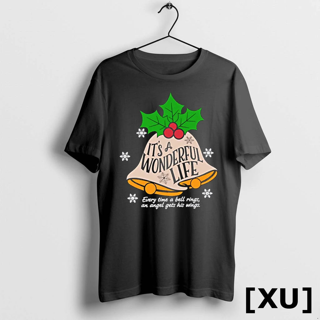 Its A Wonderful Life Everytime A Bell Rings Christmas Movie Tshirts Sweater
