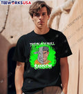The Black Bull Sansem Half Man Half Bull Green Fire T-Shirt