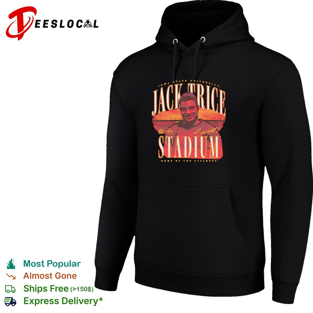 Jack Trice Stadium Iowa State University portrait home of the Cyclones shirt