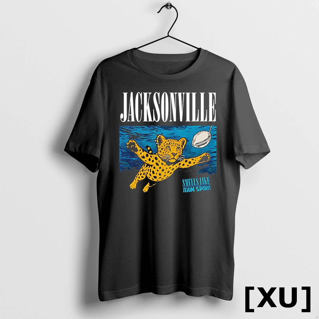 Jacksonville Football Smells Like Team Spirit Tshirts Sweater