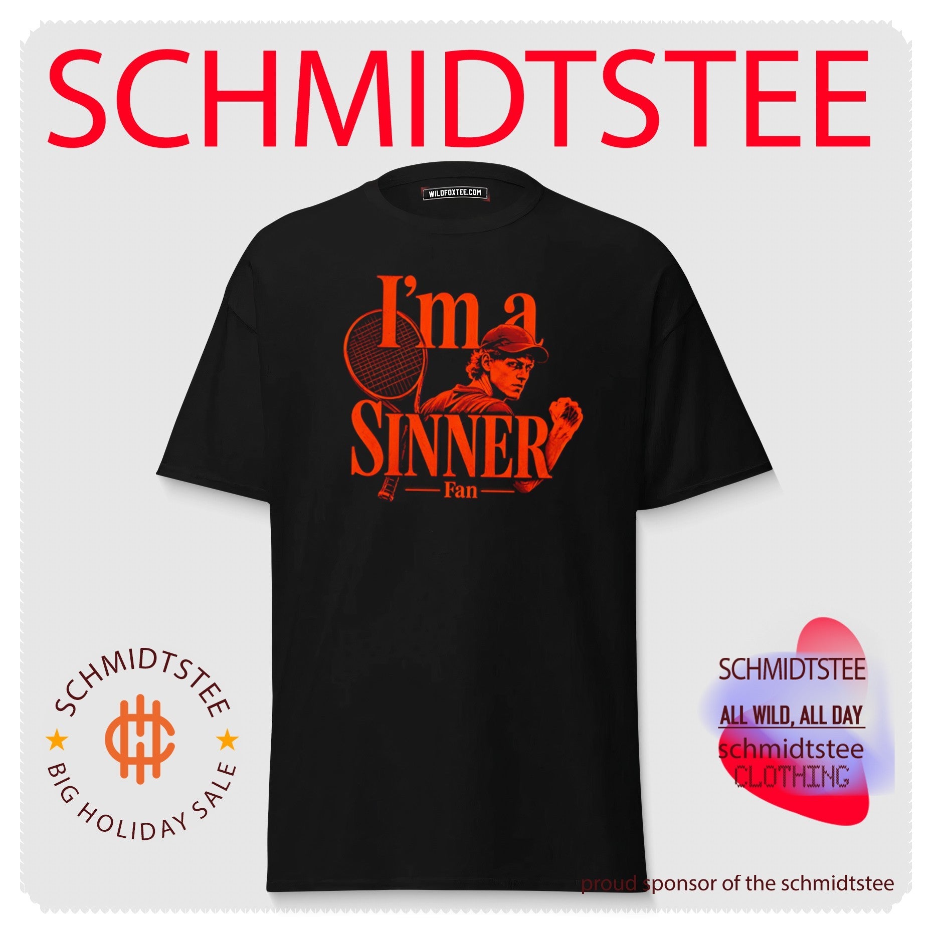 Jannik Sinner I’m a Sinner Fan Tennis Player shirt