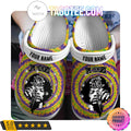 Jimi Hendrix Tie Dye Custom Crocs Clogs