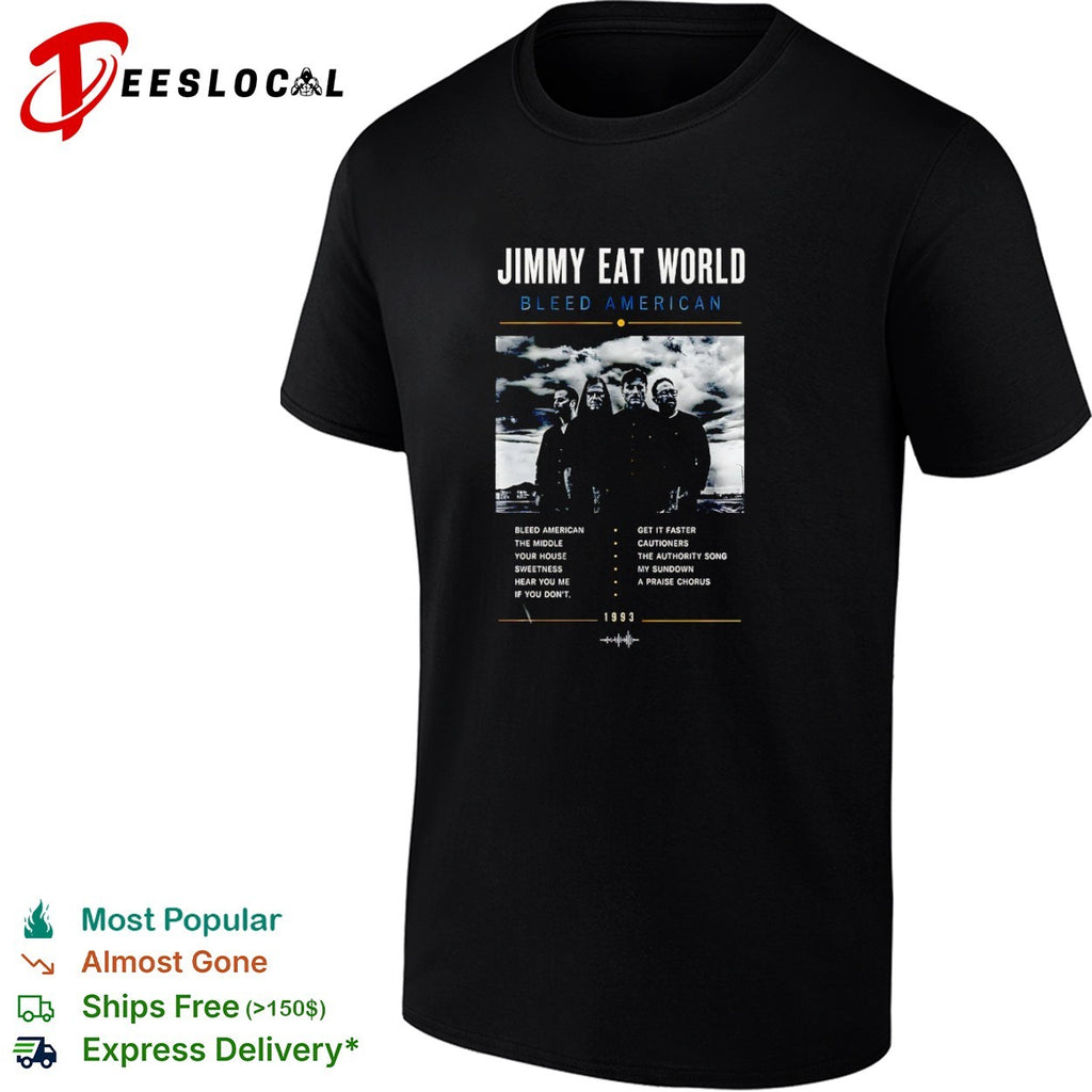 Jimmy Eat World Bleed American 1993 Band Tour shirt